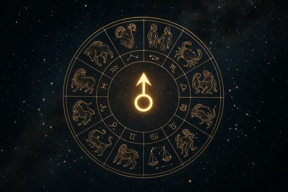 An evocative artistic depiction of zodiac signs and constellations highlighting the significance of ascendent in astrology.