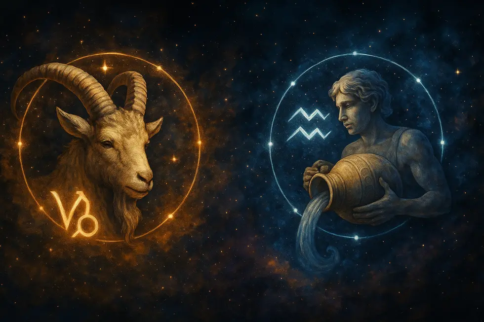 A colorful cosmic image illustrating zodiac signs, bringing a mystical feel to astrology themes.