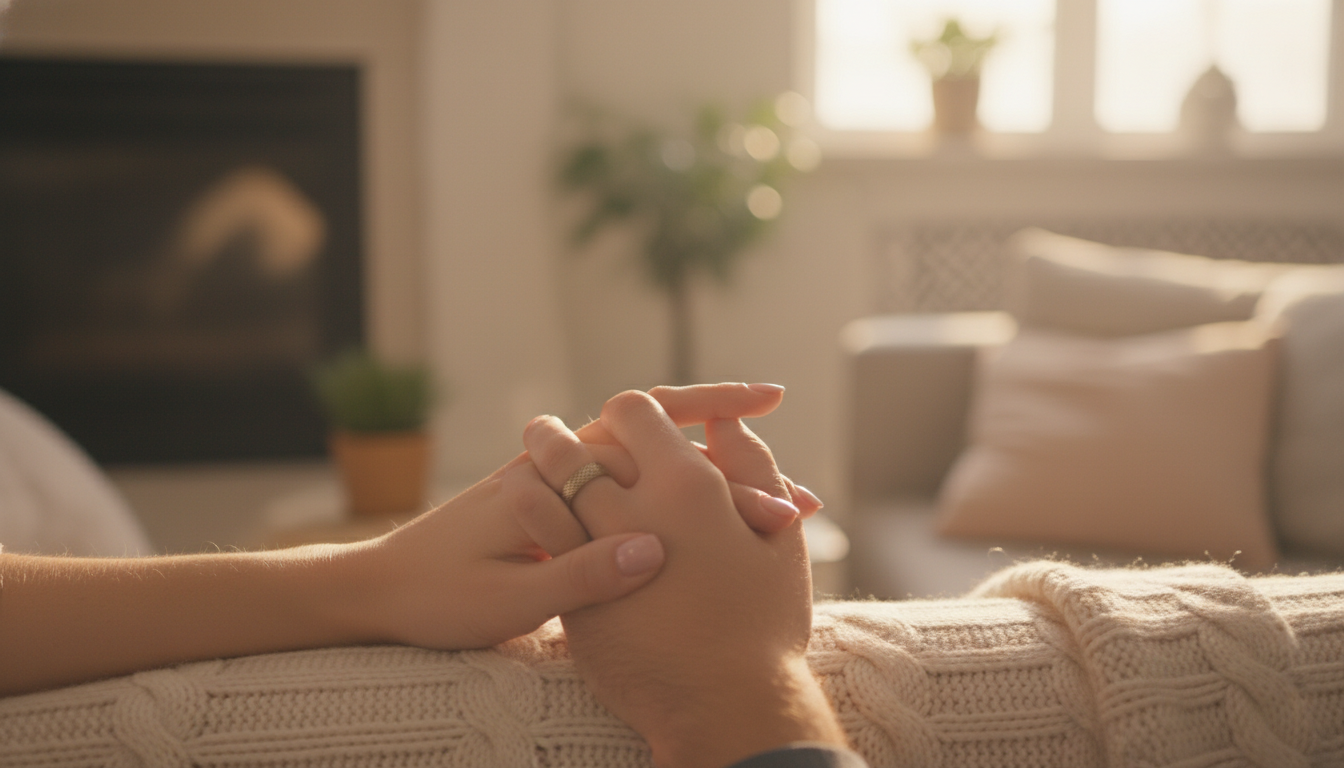 Para trzymająca się za ręce - komunikacja niewerbalna i bliskość w związku