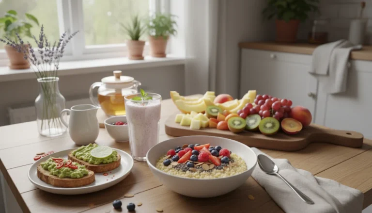 Przepisy na zdrowe śniadania bez glutenu i laktozy - zestaw śniadaniowy