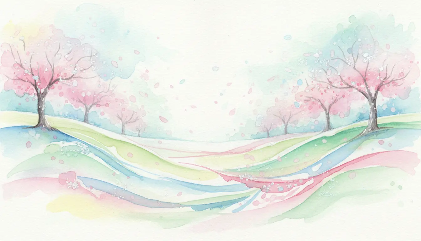 Znaki zodiaku daty przedstawione jako cztery pory roku wiosna lato jesien zima w pastelowych kolorach symbolizujące cykl zodiakalny