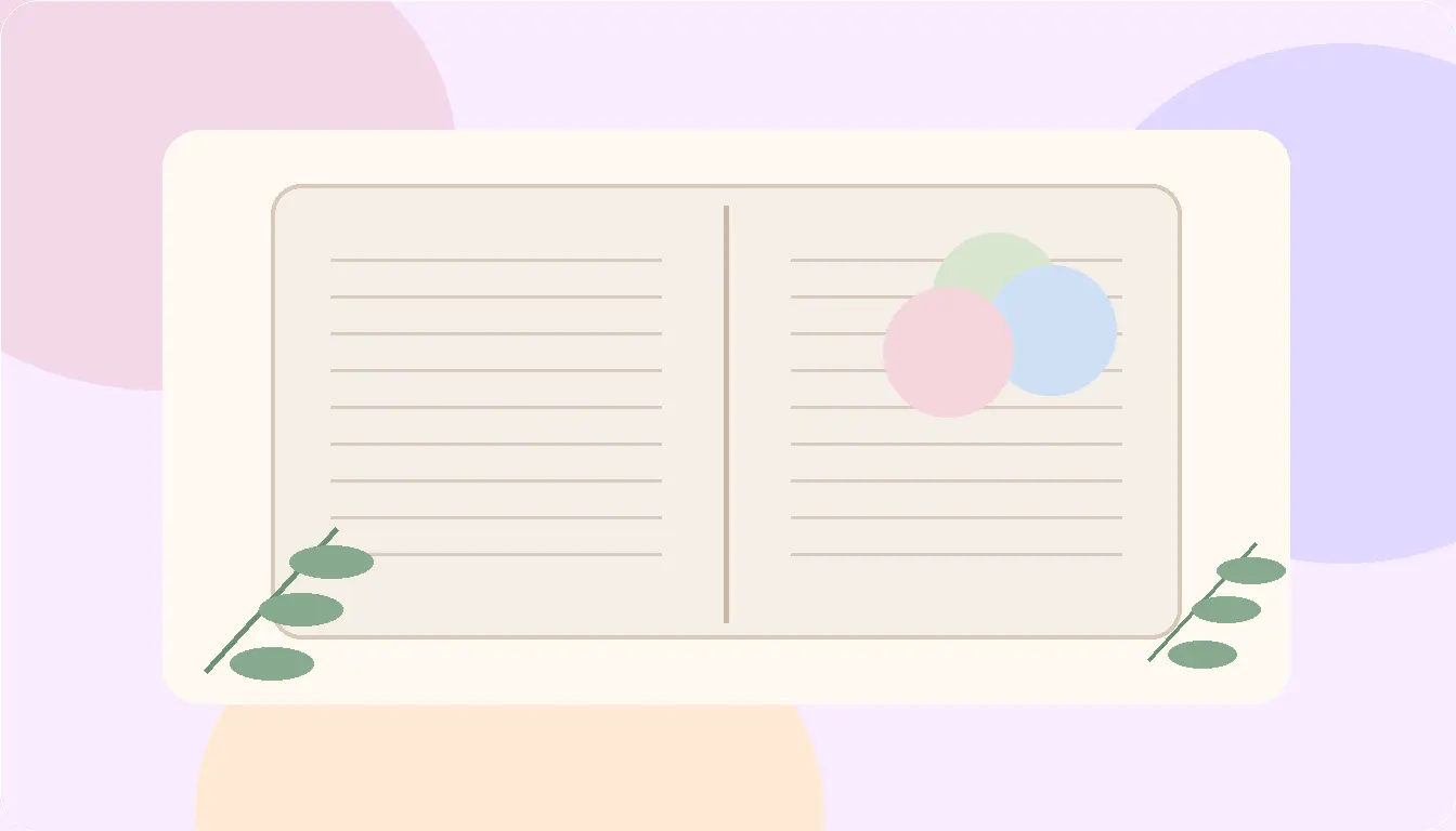 Znaczenie imienia Ivo pokazane w estetycznej księdze imion z pastelowymi akcentami i subtelnym motywem cisowego drewna