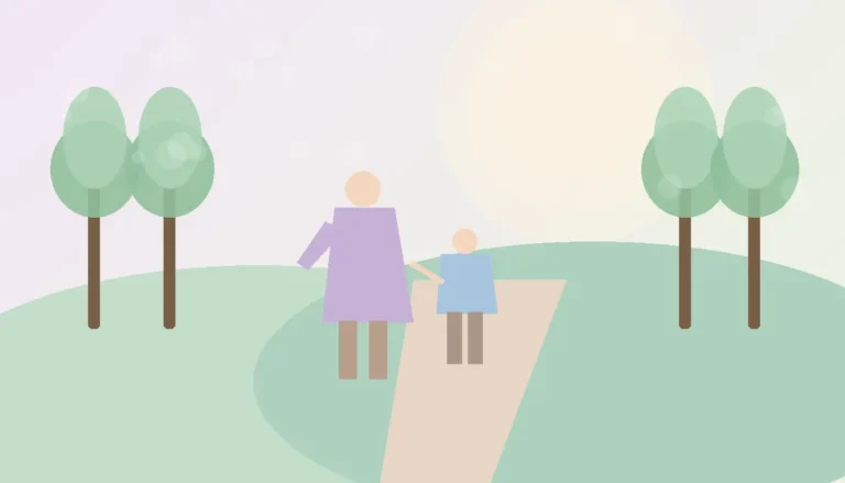 Znaczenie imienia Konrad na ilustracji z eleganckim chłopcem w pastelowych kolorach i spokojnym pewnym siebie wyrazie