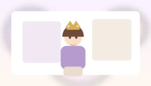 Znaczenie imienia Stefan przedstawione symbolicznie przez eleganckiego chłopca w jasnym wnętrzu z delikatnym motywem korony i tradycji